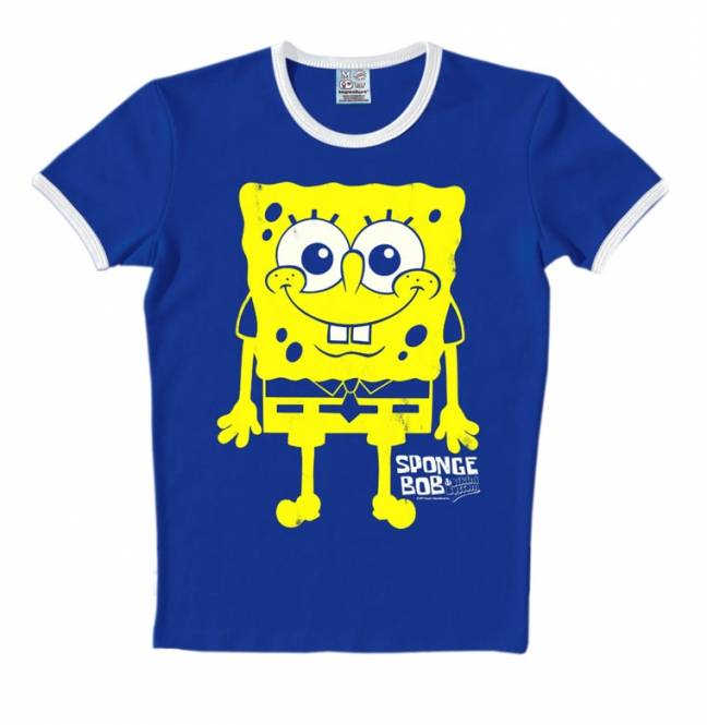 Logoshirt Spongebob - Ich Bin Bereit - T-Shirt Print - Damen Logoshirt Spongebob - Ich Bin Bereit - T-Shirt Print - Damen