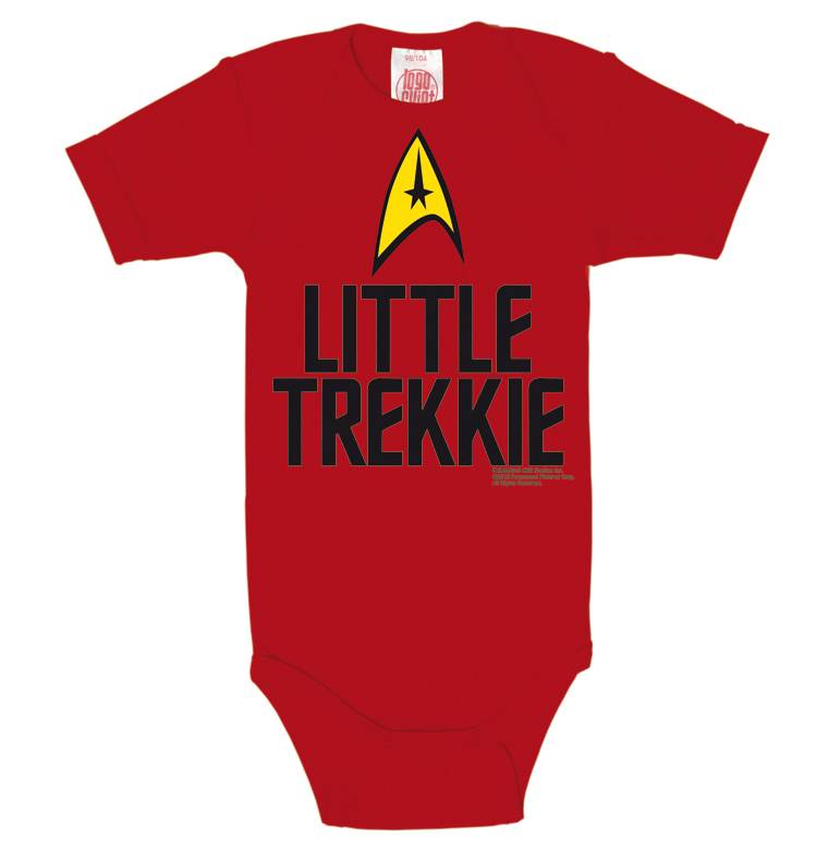 Logoshirt Star Trek - Little Trekkie - USS Enterprise - Logo - Baby Body - Kurzarm