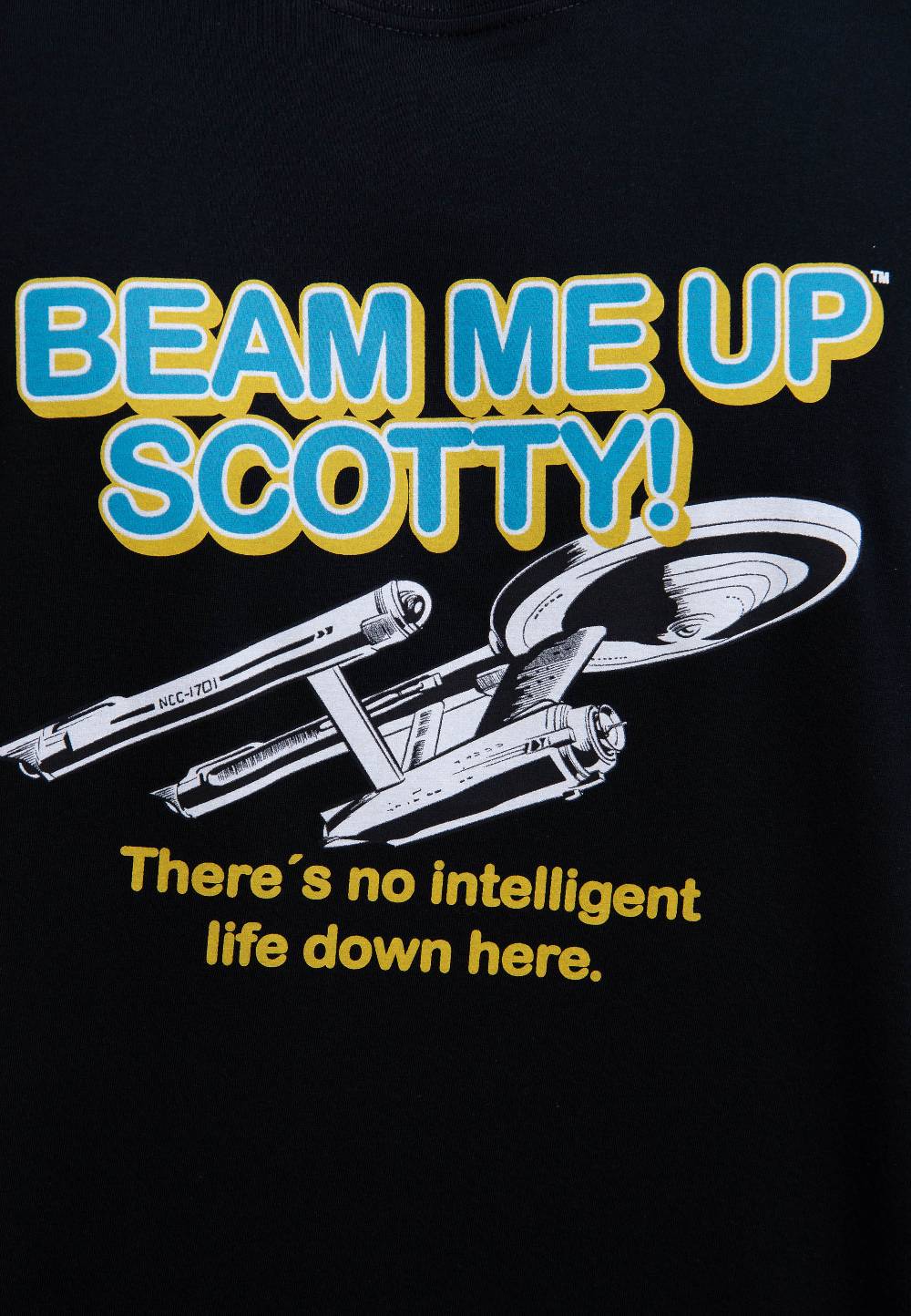 Logoshirt Star Trek - Scotty - Beam Me Up - Hybris - T-Shirt Print
