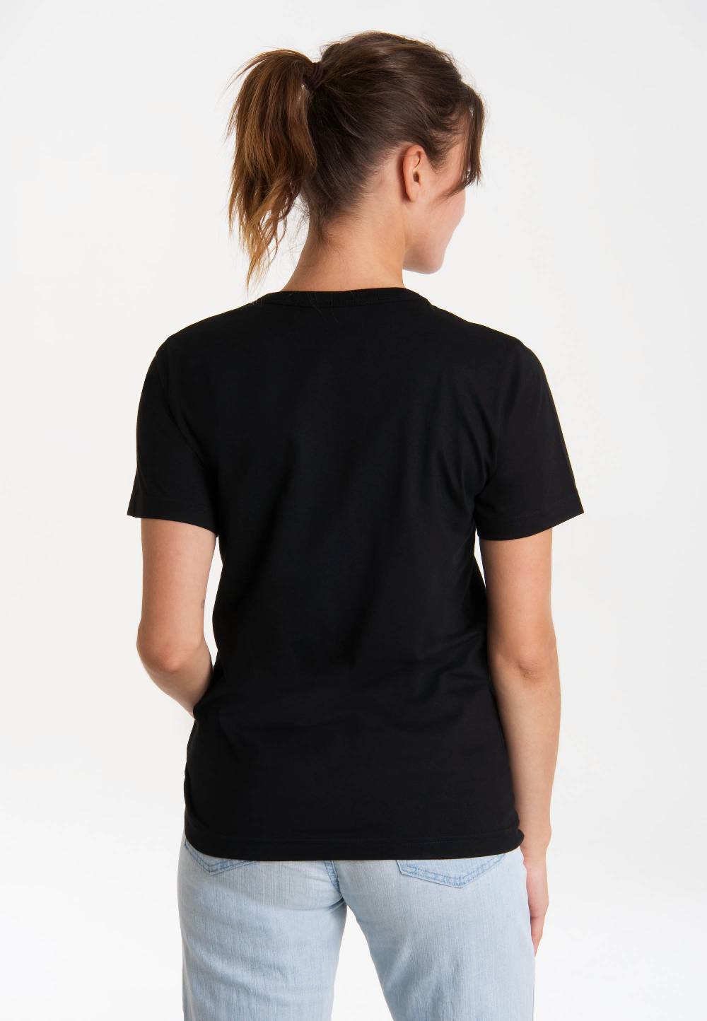 Logoshirt Star Trek - Spock - USS Enterprise Logo - T-Shirt Print - Damen