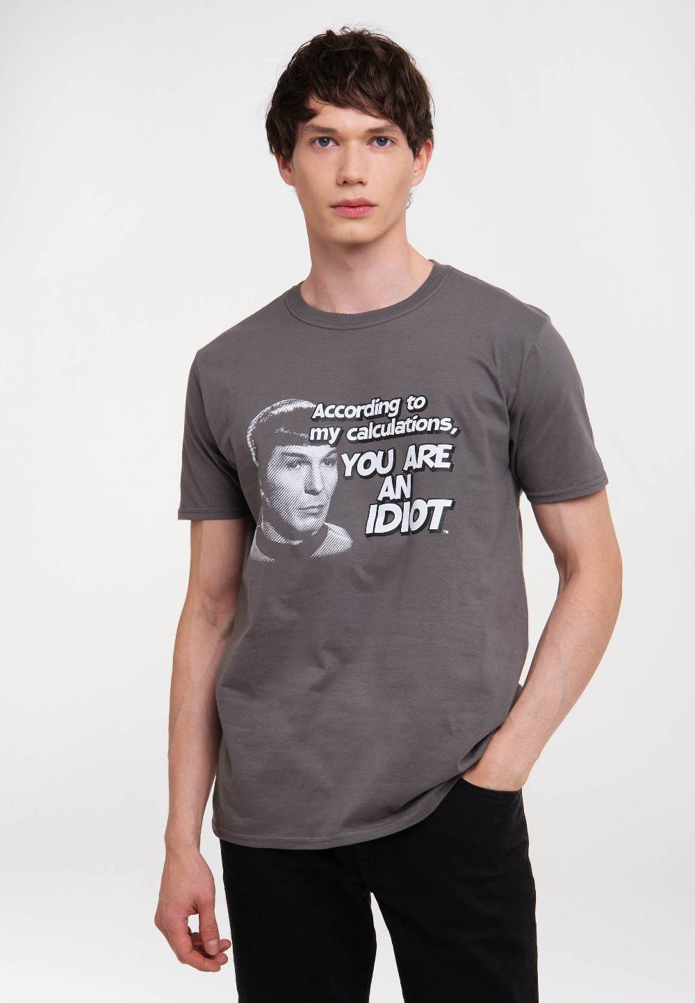 Logoshirt Star Trek - Spock - You Are An Idiot - Hybris - T-Shirt Print