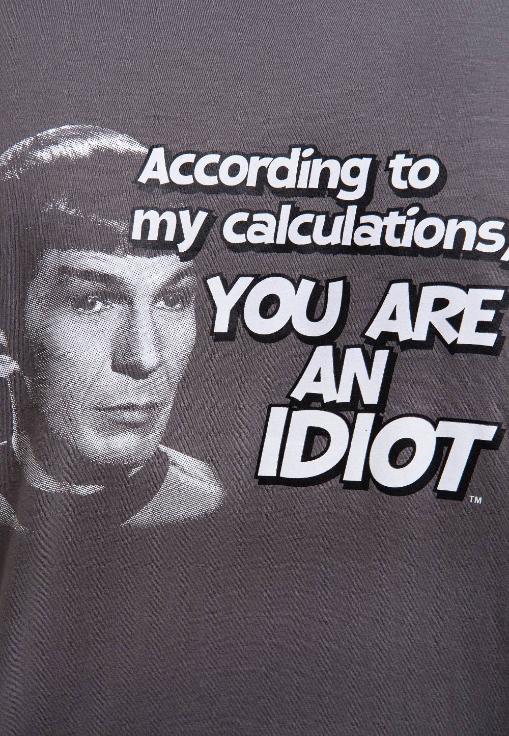 Logoshirt Star Trek - Spock - You Are An Idiot - Hybris - T-Shirt Print