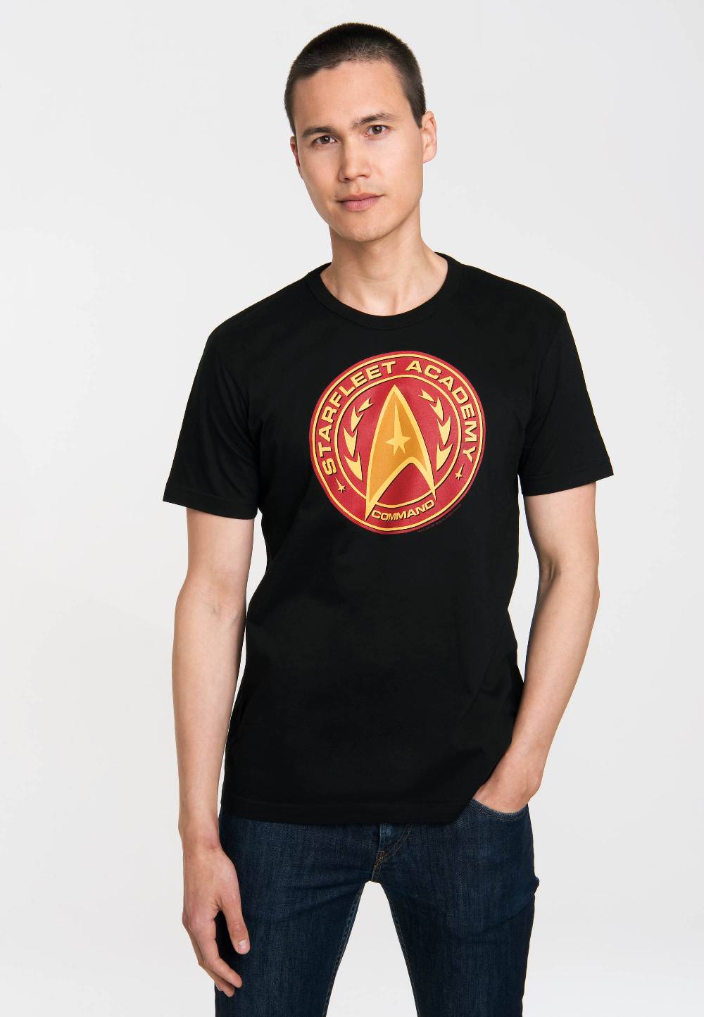 Logoshirt Star Trek - Starfleet Academy - T-Shirt Print - Herren