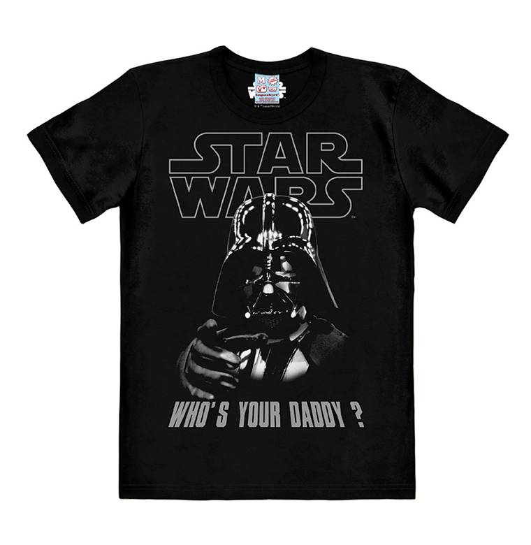 Logoshirt Star Wars - Darth Vader - Who´s Your Daddy? - T-Shirt Print - Herren