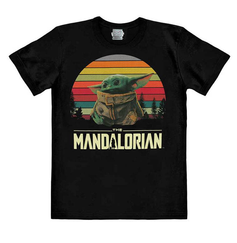 Logoshirt Star Wars - The Mandalorian - Baby Yoda - T-Shirt Print - Herren