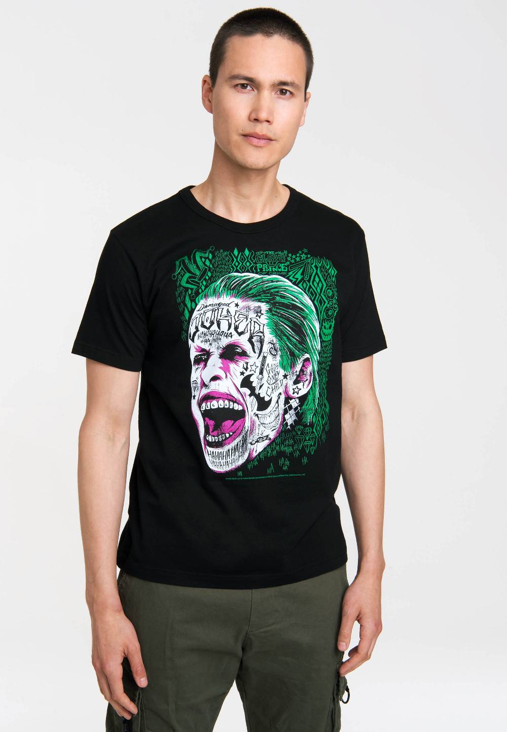 Logoshirt Suicide Squad - Joker - DC Comics - T-Shirt Print - Herren