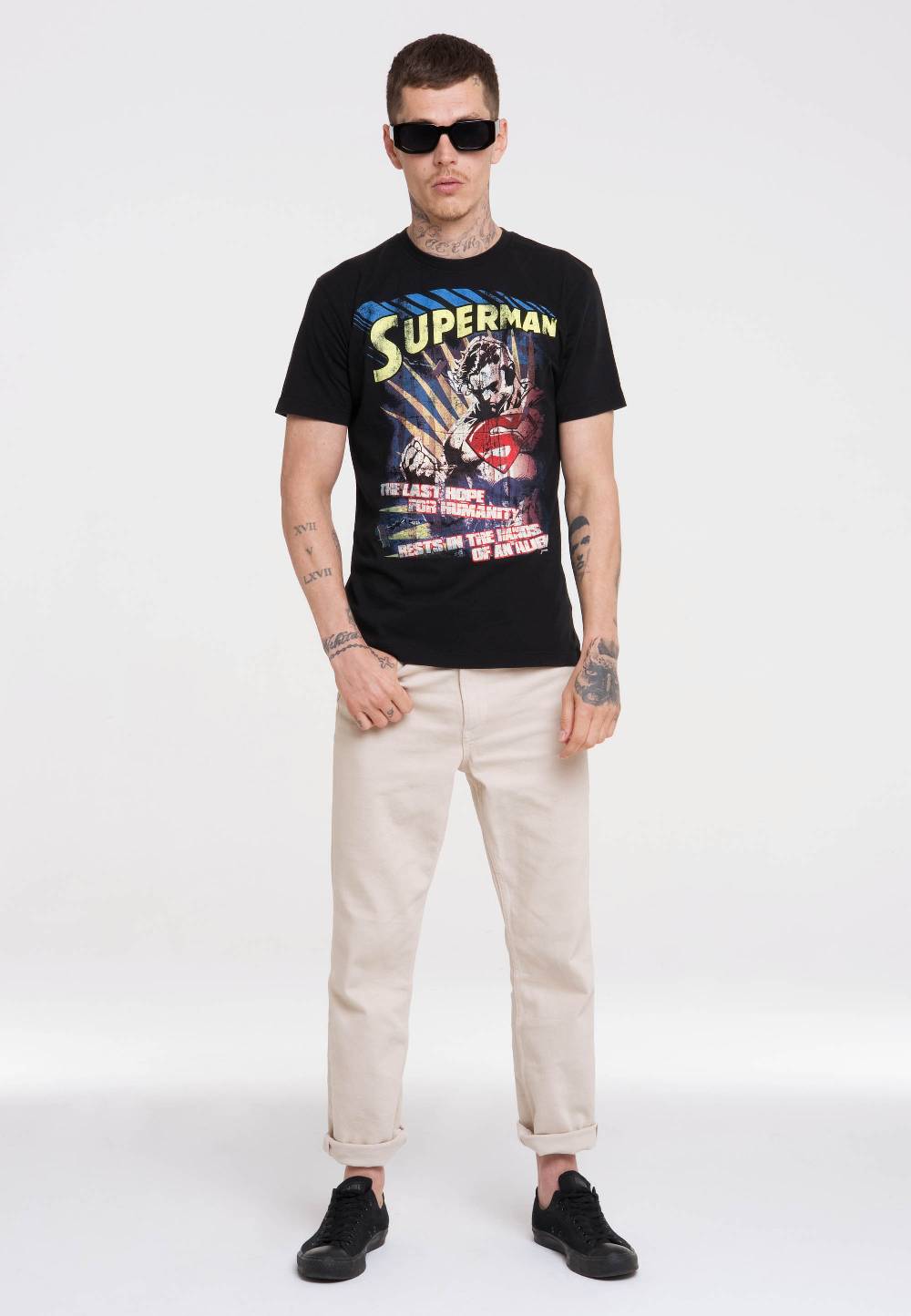 Logoshirt Superman - Die Letzte Hoffnung - DC Comics - Organic T-Shirt - Print - Herren