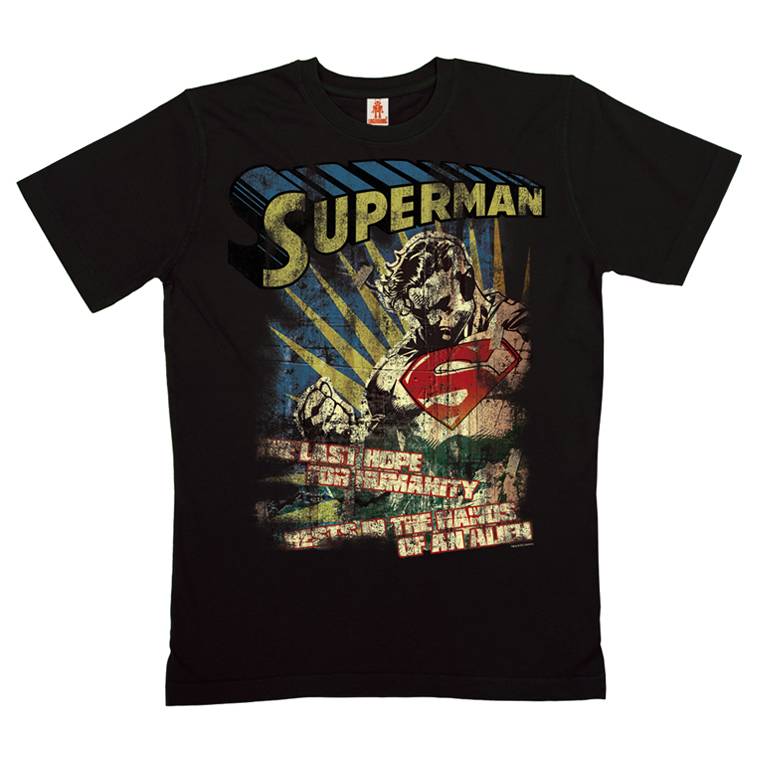 Logoshirt Superman - Die letzte Hoffnung - DC Comics - Organic T-Shirt - Print - Herren