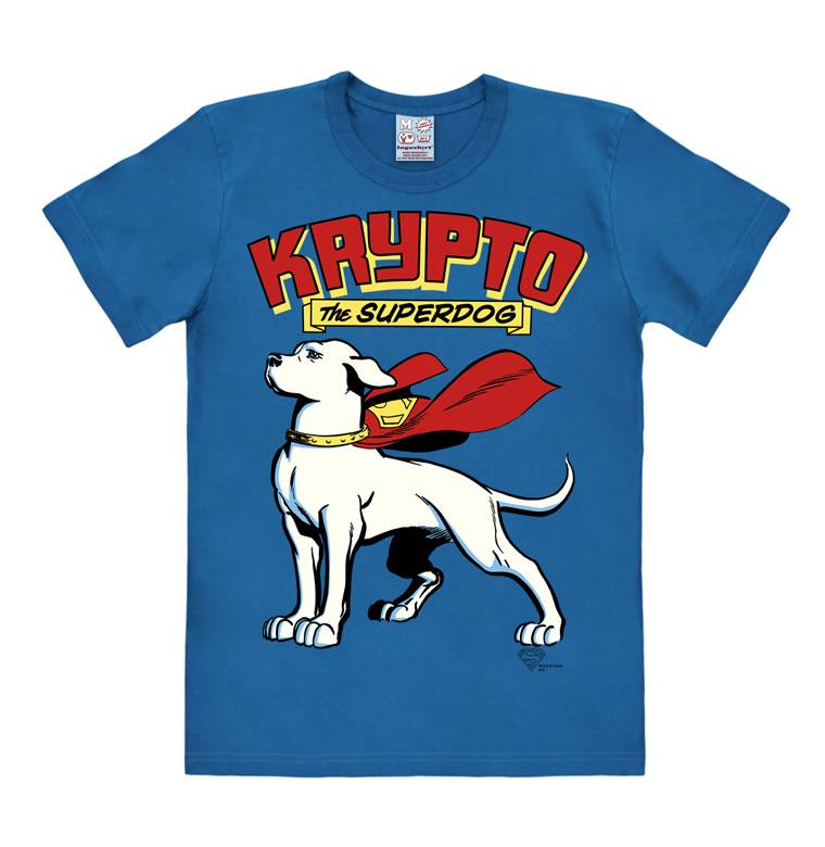 Logoshirt Superman - Krypto - The Superdog - DC Comics - T-Shirt Print - Herren