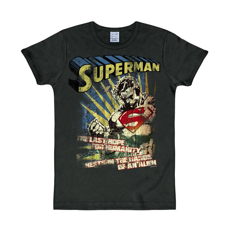 Logoshirt Superman - Letzte Hoffnung - DC Comics - T-Shirt Print - Damen