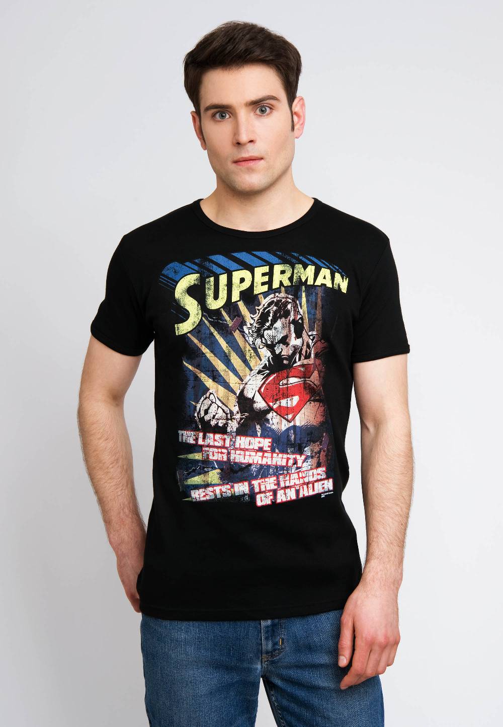 Logoshirt Superman - Letzte Hoffnung - DC Comics - T-Shirt Print - Herren