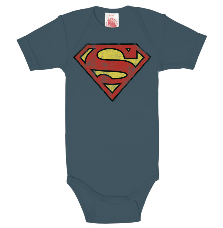 Logoshirt Superman - Logo - DC Comics - Baby Body - Kurzarm