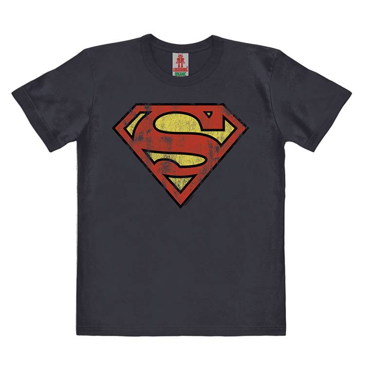 Logoshirt Superman - Logo - DC Comics - Bio - T-Shirt Print - Kinder