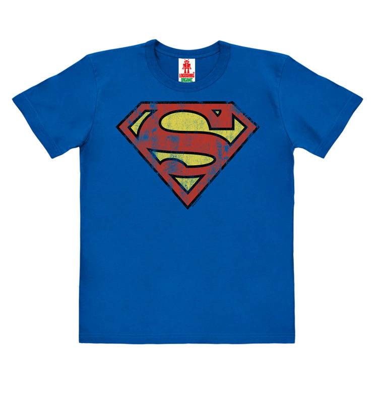 Logoshirt Superman - Logo - DC Comics - Bio - T-Shirt Print - Kinder