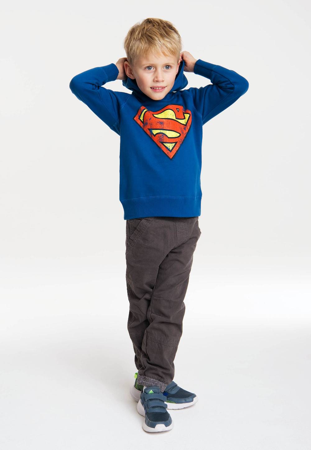 Logoshirt Superman - Logo - DC Comics - Kapuzenpullover - Hoodie Print - Kinder