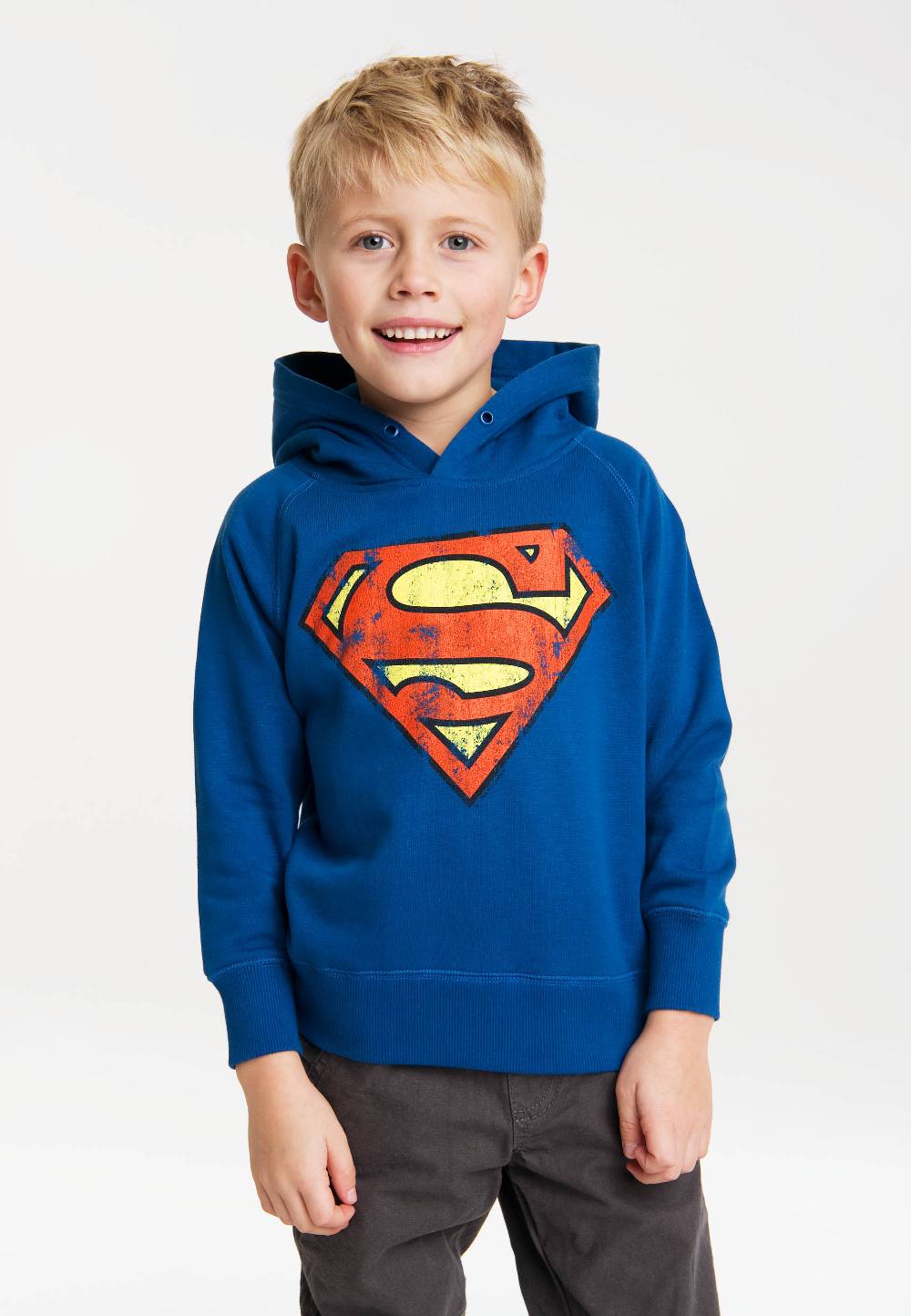 Logoshirt Superman - Logo - DC Comics - Kapuzenpullover - Hoodie Print - Kinder