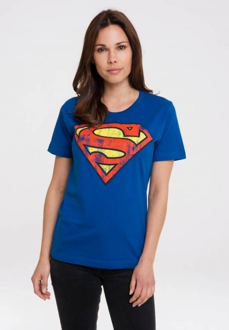 Logoshirt Superman - Logo - DC Comics - T-Shirt Print - Damen