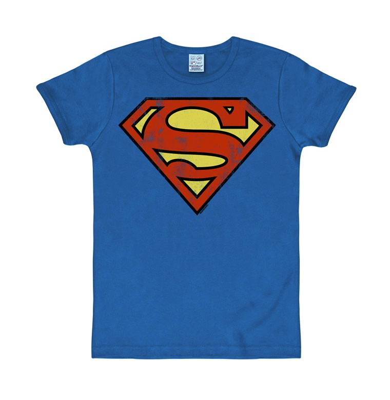 Logoshirt Superman - Logo - DC Comics - T-Shirt Print - Damen