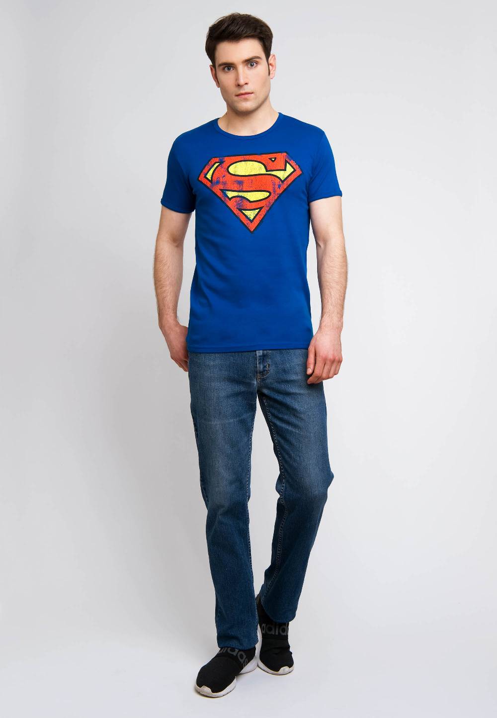 Logoshirt Superman - Logo - DC Comics - T-Shirt Print - Herren