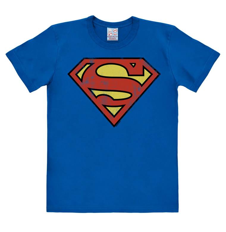 Logoshirt Superman - Logo - DC Comics - T-Shirt Print - Herren