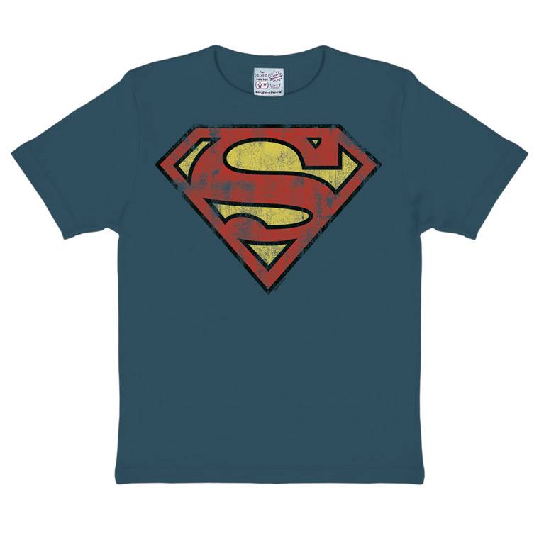 Logoshirt Superman - Logo - DC Comics - T-Shirt Print - Kinder