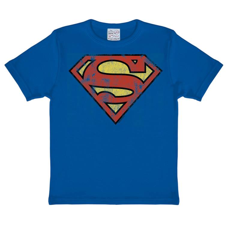 Logoshirt Superman - Logo - DC Comics - T-Shirt Print - Kinder