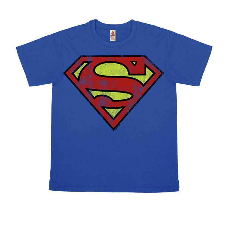 Logoshirt Superman - Logo - DC Comics - Vintage T-Shirt Print - Damen