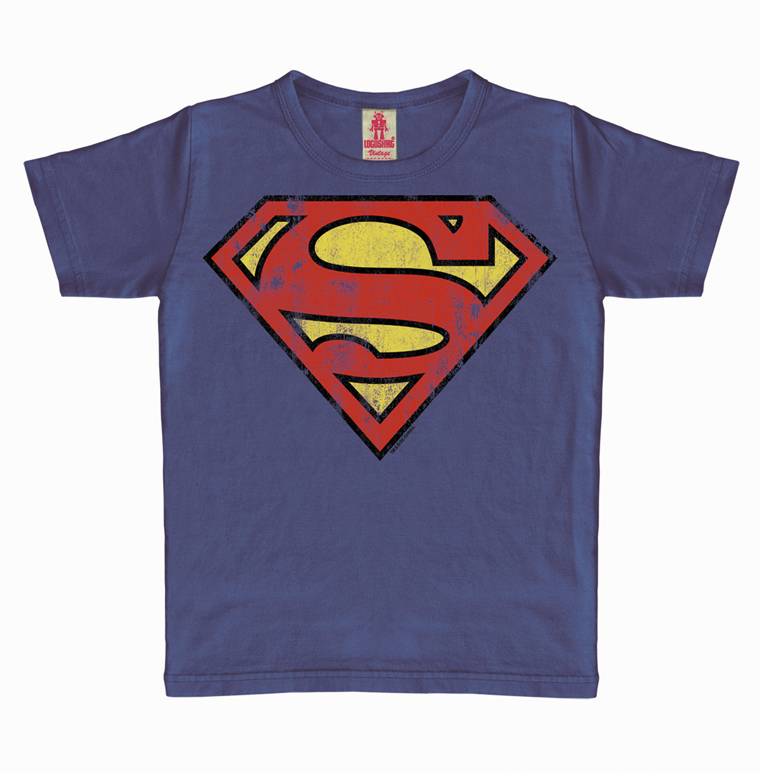 Logoshirt Superman - Logo - DC Comics - Vintage - T-Shirt Print - Kinder