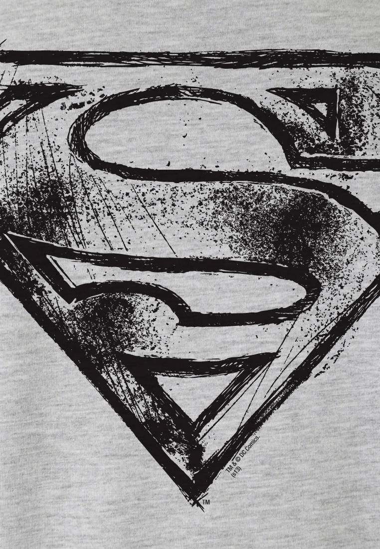 Logoshirt Superman - Logo - Scribble - DC Comics - T-Shirt Print