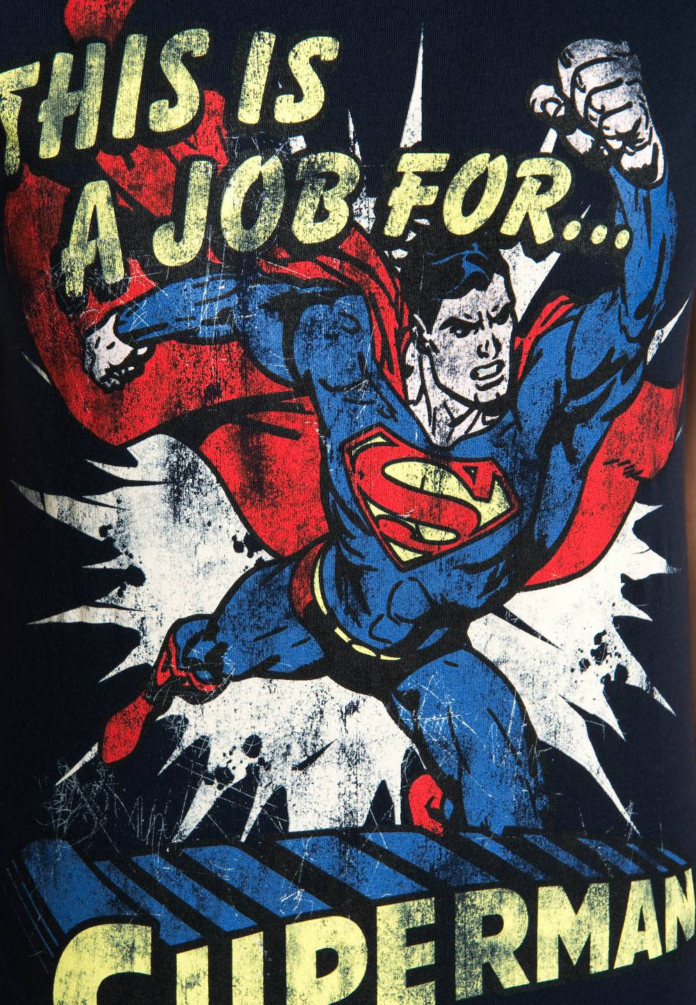 Logoshirt Superman - This Is A Job - DC Comics - T-Shirt Print - Damen