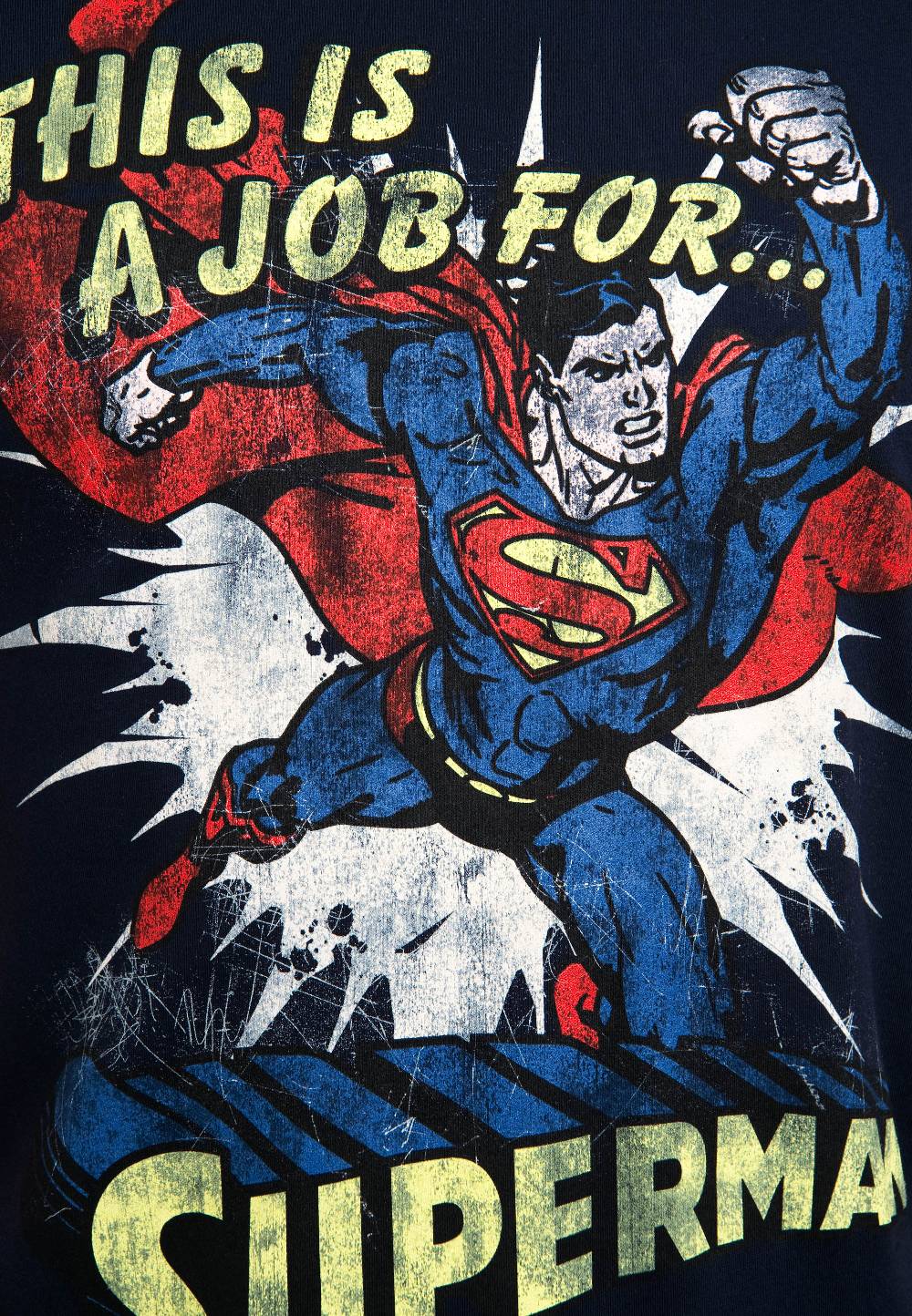Logoshirt Superman - This Is A Job - DC Comics - T-Shirt Print - Herren