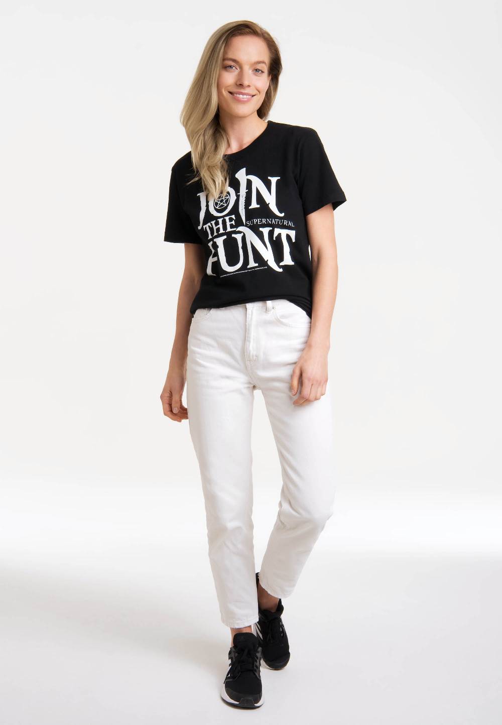 Logoshirt Supernatural - Join The Hunt - T-Shirt Print - Damen