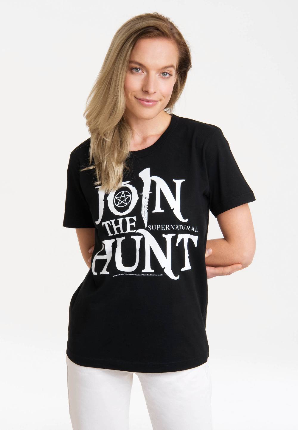 Logoshirt Supernatural - Join The Hunt - T-Shirt Print - Damen