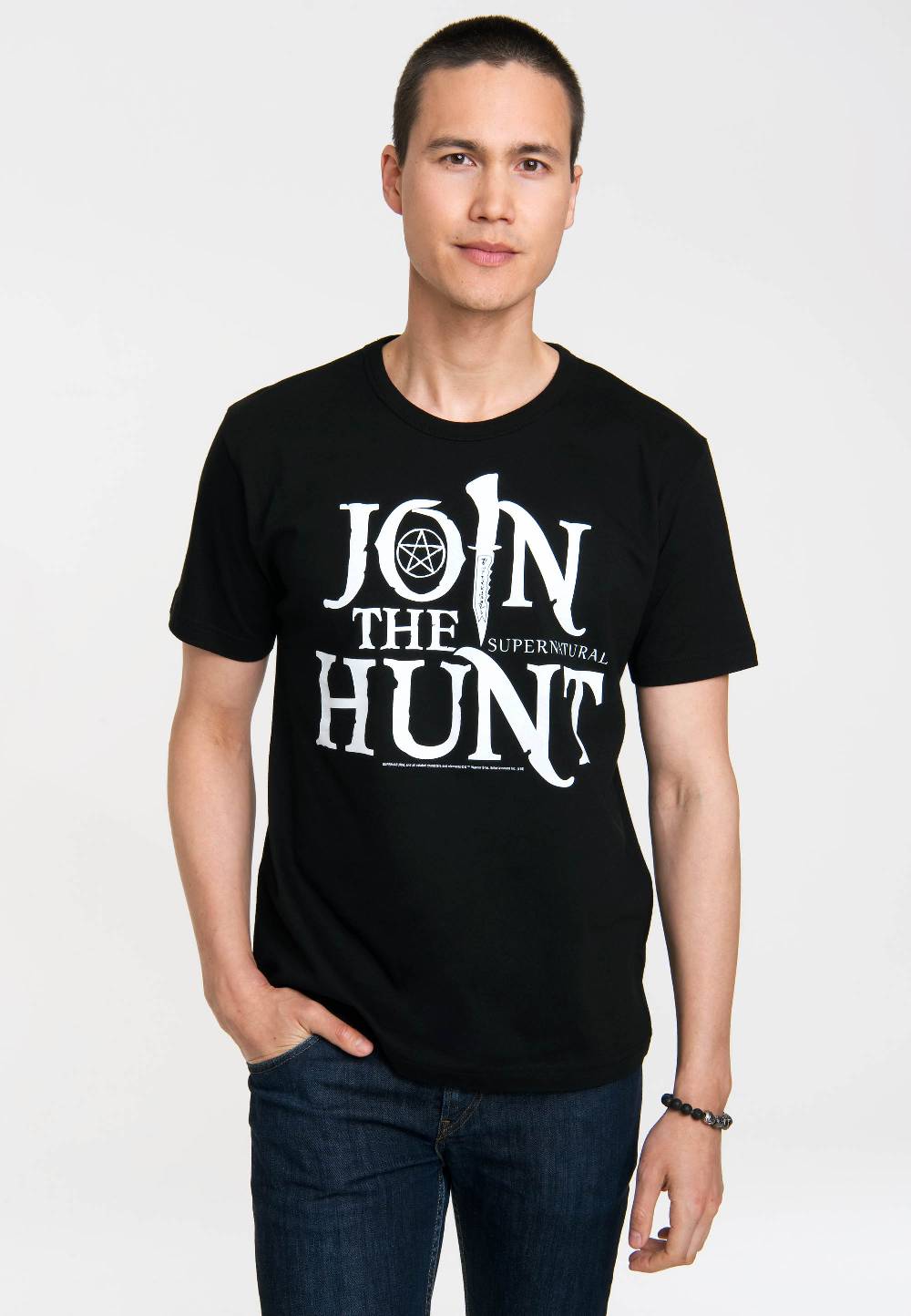 Logoshirt Supernatural - Join The Hunt - T-Shirt Print - Herren