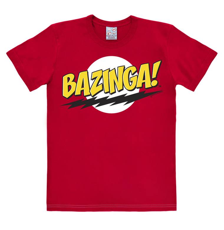 Logoshirt The Big Bang Theory - Bazinga - T-Shirt Print - Damen