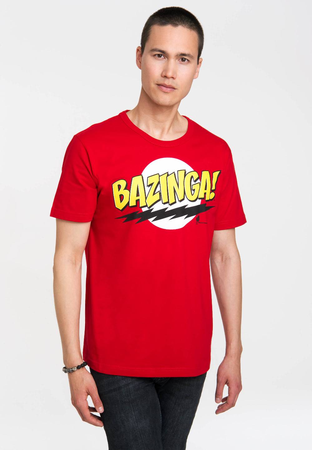 Logoshirt The Big Bang Theory - Bazinga - T-Shirt Print - Herren