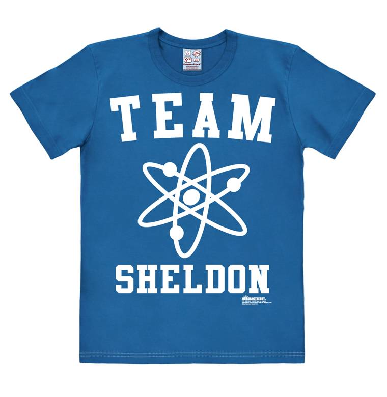 Logoshirt The Big Bang Theory - Team Sheldon - T-Shirt Print - Herren