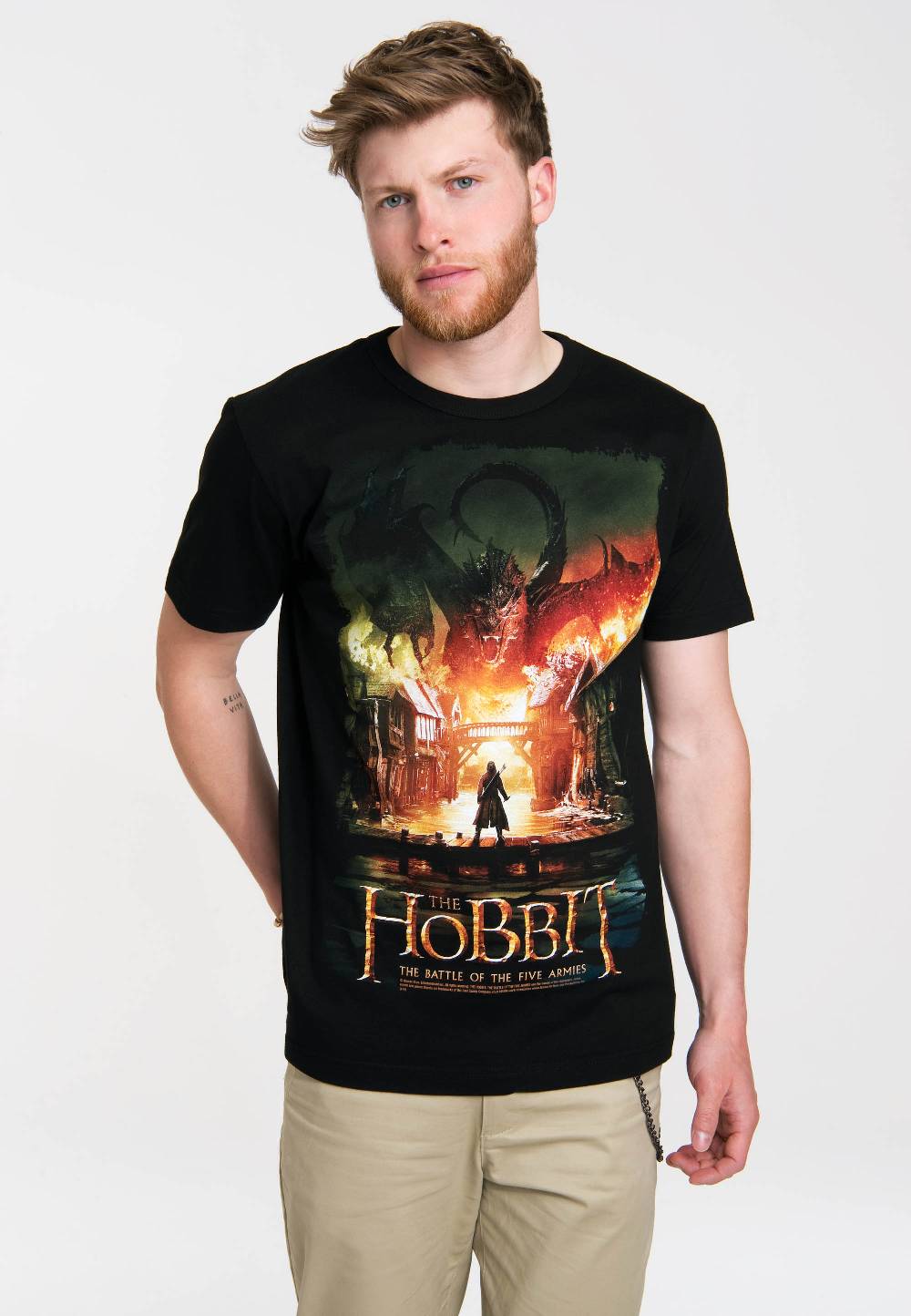 Logoshirt The Hobbit - The Battle Of The Five Armies - T-Shirt Print - Herren