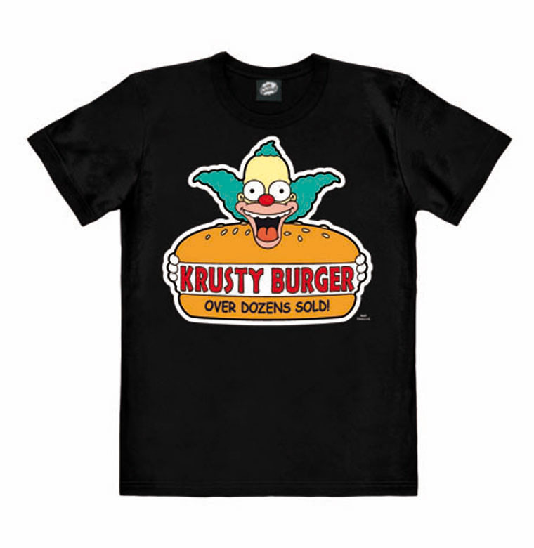 Logoshirt The Simpsons - Krusty der Clown - Krusty Burger - T-Shirt Print - Herren