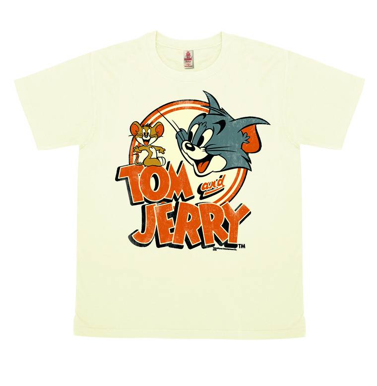 Logoshirt Tom & Jerry Logo - T-Shirt Vintage - Print - Damen