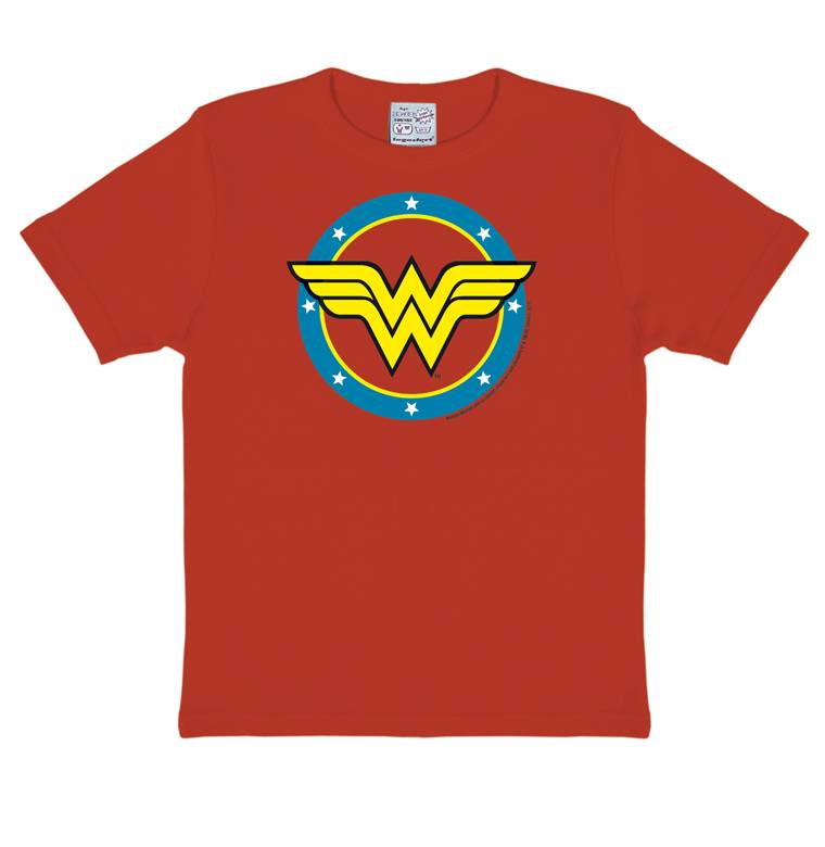 Logoshirt Wonder Woman - Circle Logo - DC Comics - T-Shirt Print - Kinder