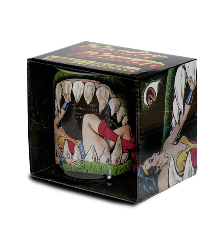 Logoshirt Wonder Woman - Jaws Of The Leviathan - DC Comics - Kaffeetasse