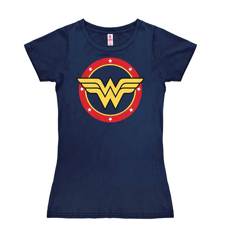Logoshirt Wonder Woman Logo - Circle - DC Comics - T-Shirt Print - Damen