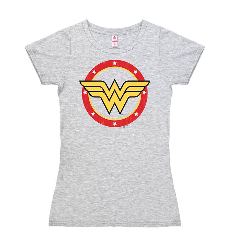 Logoshirt Wonder Woman Logo - Circle - DC Comics - T-Shirt Print - Damen