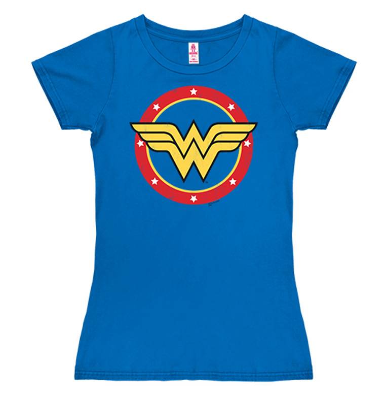 Logoshirt Wonder Woman Logo - Circle - DC Comics - T-Shirt Print - Damen