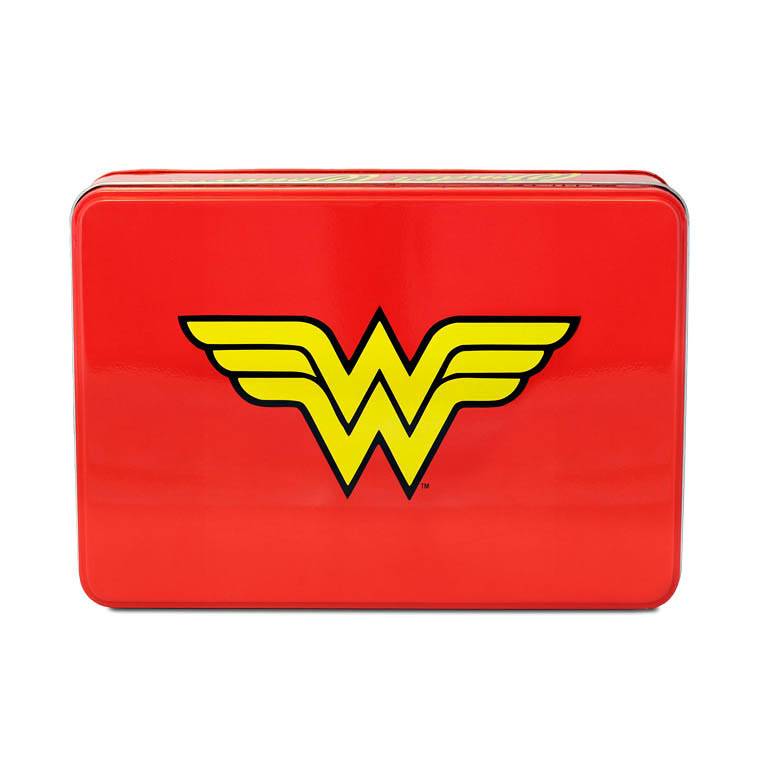 Logoshirt Wonder Woman - Logo - DC Comics - Blechdose Mit Abnehmbarem Deckel