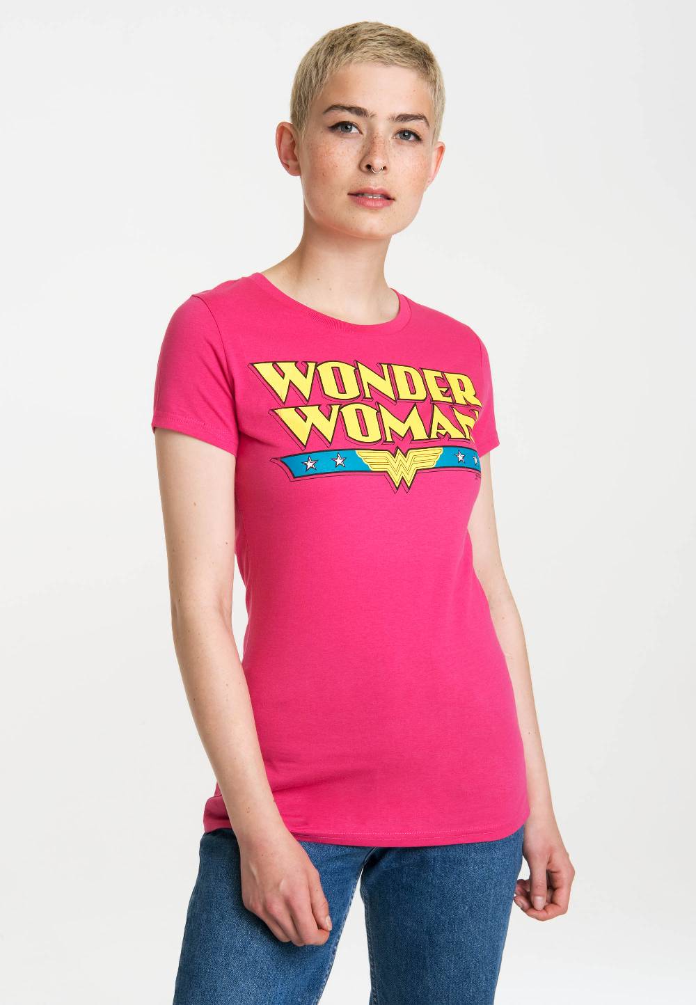 Logoshirt Wonder Woman - Logo - DC Comics - T-Shirt Print - Damen