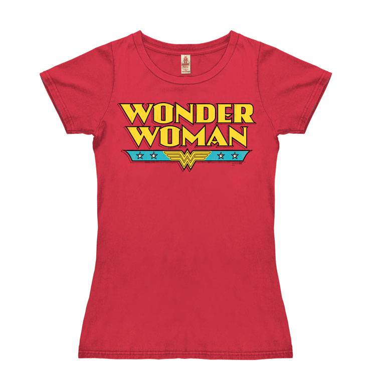Logoshirt Wonder Woman - Logo - DC Comics - Vintage - T-Shirt Print - Damen
