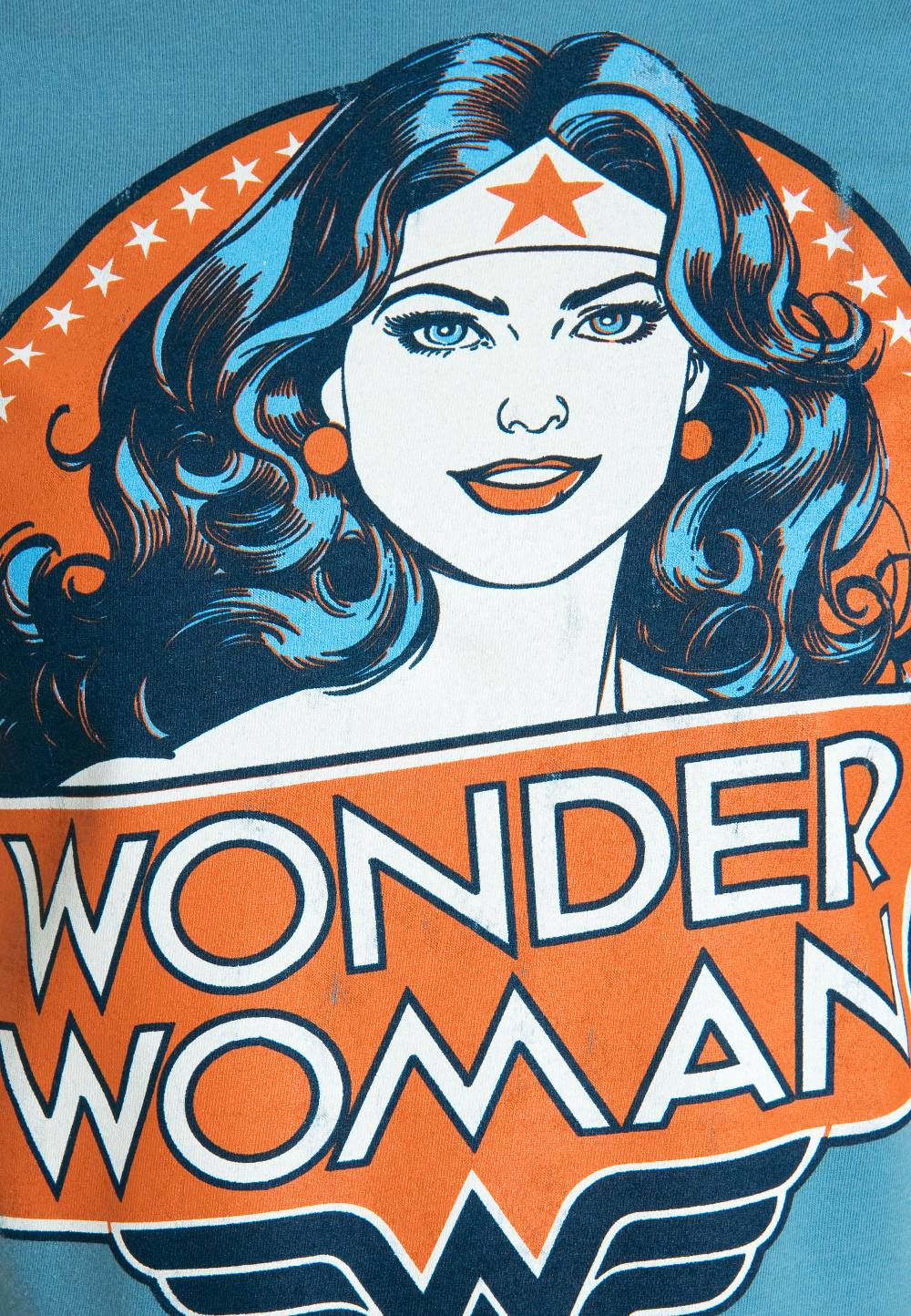 Logoshirt Wonder Woman - Portrait - DC Comics - Vintage - T-Shirt Print - Damen