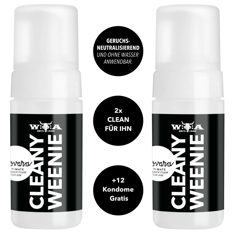 Loovara 2x Intimwasch-Schaum Wacken Edition + 12 Kondome GRATIS